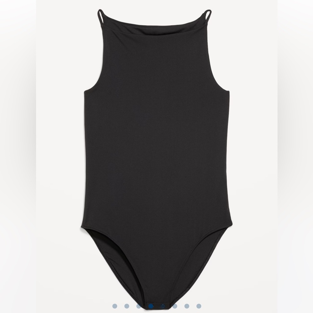 Old Navy Black Bodysuit Timeless Design